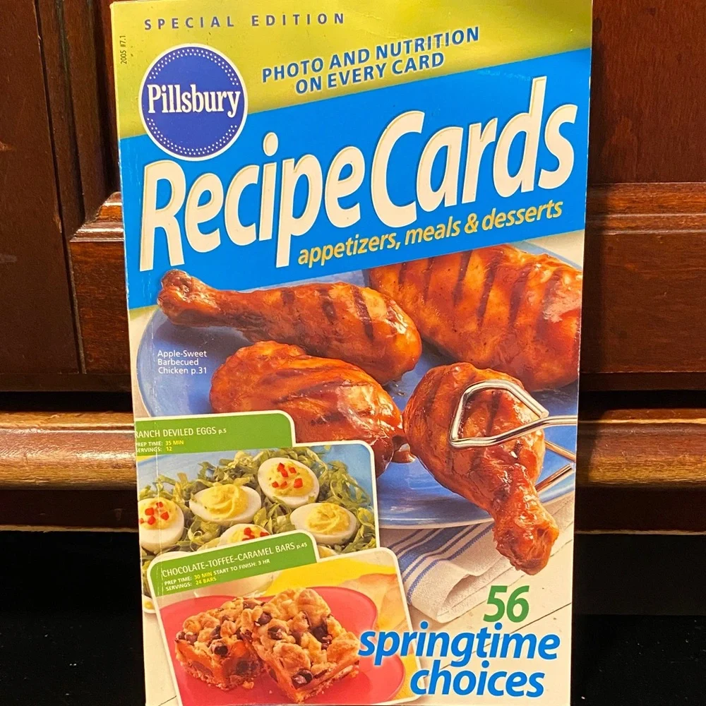 Four Pillsbury Vintage cookbook magazines